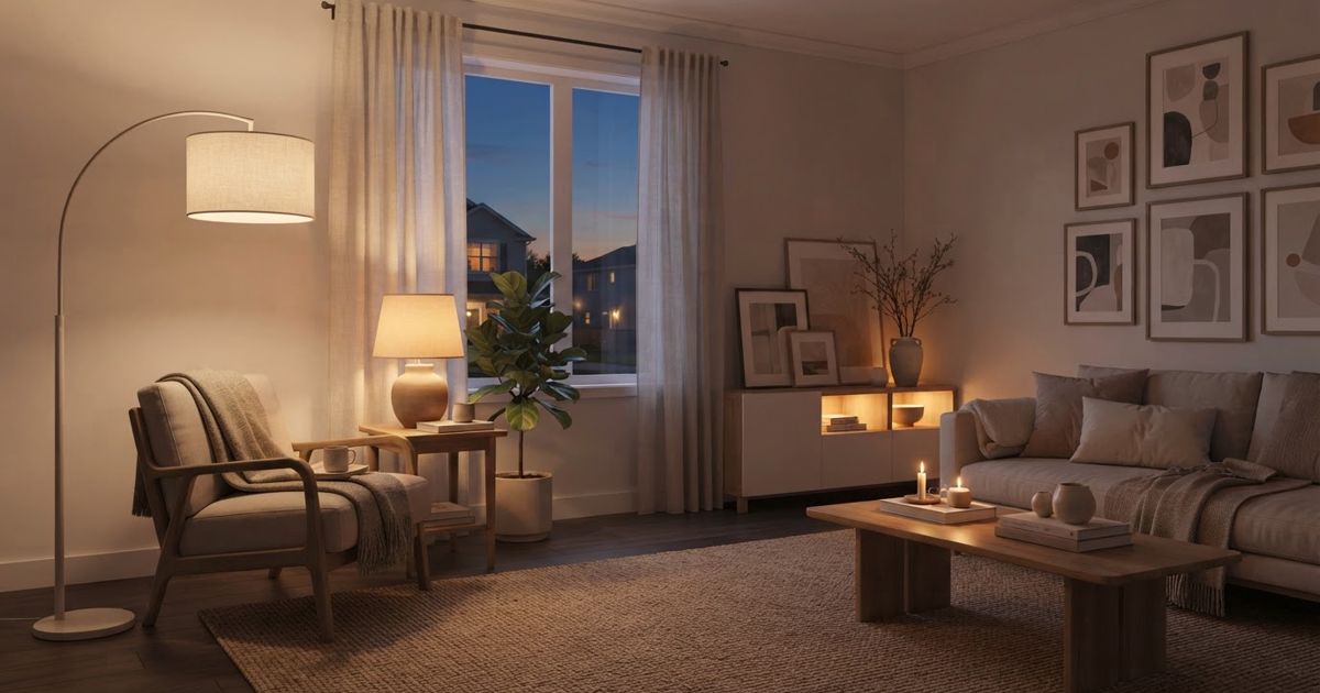 Světlo v bytě jako designový nástroj: jak vrstvit osvětlení v obýváku, kuchyni a ložnici