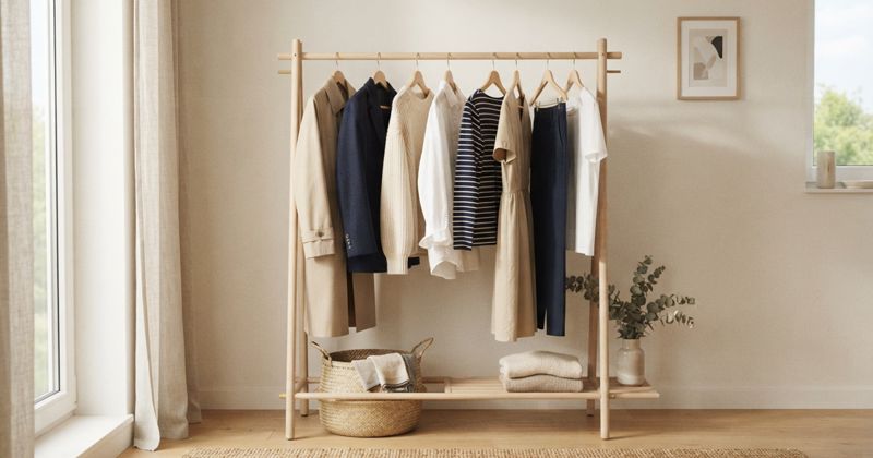 Capsule wardrobe pro office-casual: jak kombinovat nadčasový základ s trendem bez impulzu