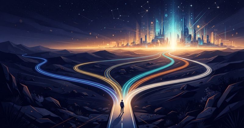 AI 2040: pět scénářů budoucnosti superinteligence (a proč je brát s rezervou)